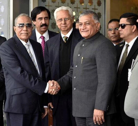 बांग्लादेश के राष्‍ट्रपति की भारत की राजकीय यात्रा - Bangaldesh President in India