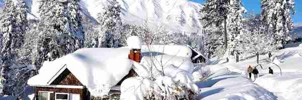 ‘चिल्लेकलां’ पर भयानक सर्दी से चिल्लाई कश्मीर घाटी - J & K snow