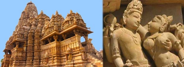 कामसू‍त्र और खजुराहो मंदिर के संबंधों का रहस्य जानिए... - Khajuraho temple_Kamasutra