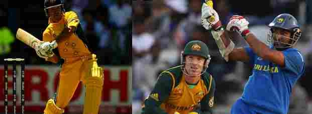 ऑस्ट्रेलिया और श्रीलंका का यह अनोखा रिकॉर्ड - World cup cricket record, Australia-Srilanka