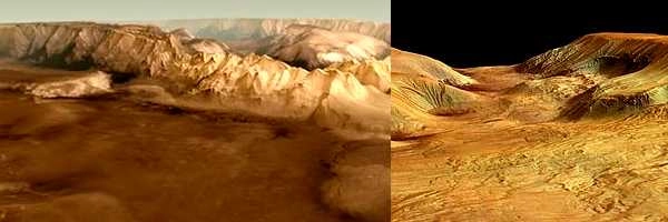 मंगल की सतह पर हो सकता है 'खारा जल' - Mangal