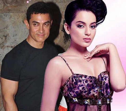 'दंगल' में कंगना होंगी आमिर खान की बेटी - Dangal, Kangna Ranaut, Aamir Khan