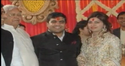 लालू की बेटी की शादी में शामिल हुए प्रणब, मोदी, सोनिया - Laloo Yadav's daughter marriage