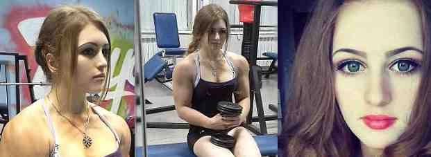 मजबूत बॉडी वाली खूबसूरत बेबी डॉल - Strong body Julia, Julia Russia, Weight lifter