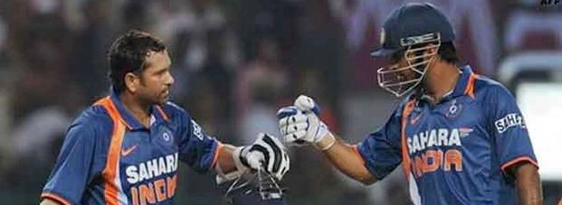 तेंदुलकर और धोनी महानतम वनडे क्रिकेटरों की दौड़ में - Tendulkar,  Dhoni
