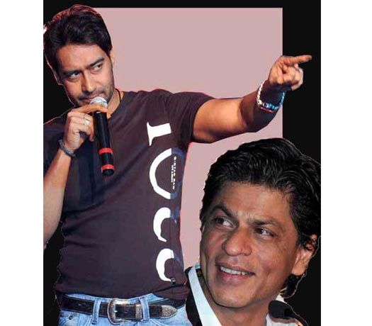 गज़ब : शाहरुख की फिल्म 'दिलवाले' में अजय देवगन भी! - Ajay Devgn to do a cameo Shah Rukh Khan's Dilwale?