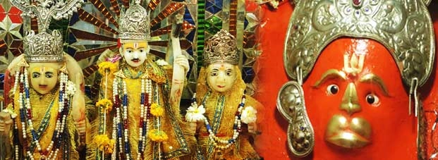 मूंछवाले राम, कुएं से निकले हनुमान... - Ram Mandir Juni indore