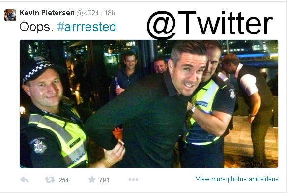 केविन पीटरसन हुए गिरफ्तार!
