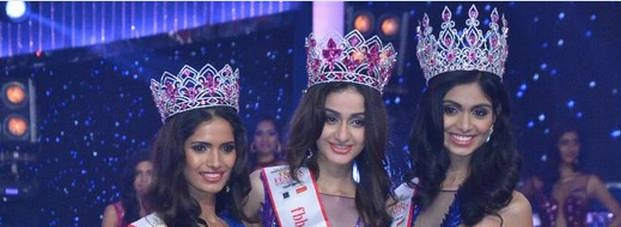 दिल्ली की अदिति आर्य बनीं मिस इंडिया - Aditi Arya becomes Miss India 2015