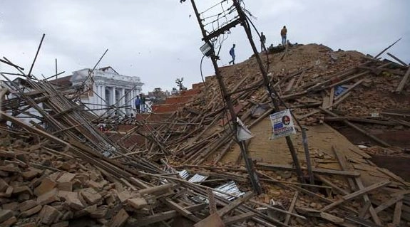 नेपाल में भूकंप से कई मंदिर ध्वस्त