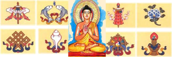 जानिए बौद्ध धर्म के 8 शुभ चिह्न
