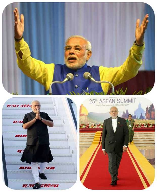 नरेन्द्र मोदी : 365 दिन, 365 अंदाज  (देखें फोटो) - Photo story :  PM Modi one year