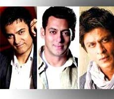 पहली बार एक फिल्म के लिए साथ आए तीनों खान - Salman Khan, Shahrukh Khan, Aamir Khan, Bajrangi Bhaijaan