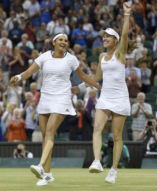 डब्ल्यूटीए फाइनल्स में साथ खेलेंगी सानिया-हिंगिस - Sania Mirza, Martina Hingis, tennis, tennis news in Hindi