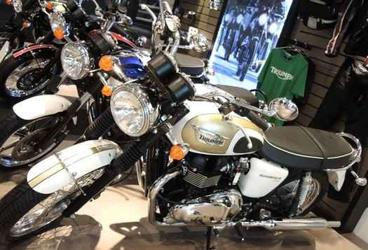 ट्रायम्फ मोटरसाइकल्स अब मध्यप्रदेश में भी - Triumph Motorcycle