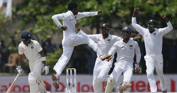 श्रीलंका का इस गेंदबाज का एक्शन आया घेरे में - Srilanka, India, test series, Tharindu Kusal