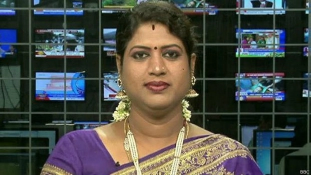 बेहद लोकप्रिय है 'किन्नर' न्यूज एंकर - transgender news anchor padmini prakash