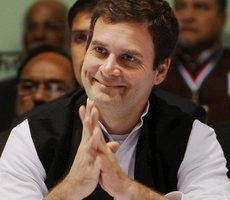 अलगाववादियों के गढ़ में खुश हुए राहुल... - Rahul Gandhi