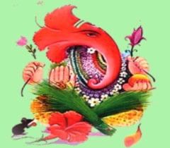 श्रीगणेश की आराधना में फूलों का महत्व... - flower use for ganesha pooja