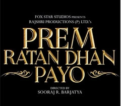 203 करोड़ में बिके 'प्रेम रतन धन पायो' के अधिकार - Prem Ratan Dhan Paayo, Salman Khan, Rajashri Productions, Sooraj Barjatya