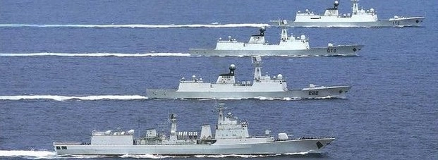 चीन को जवाब! समुद्र में भारत, जापान और अमेरिका का युद्धाभ्यास - India Japan America Naval Practice