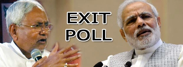 Exit poll : बिहार में कांटे की टक्कर, महागठबंधन भारी - Bihar election 2015 Exit poll