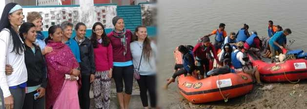 दुनिया की साहसी महिलाओं का अभियान नदी और जल के सवाल पर - Ganga cleaning campaign