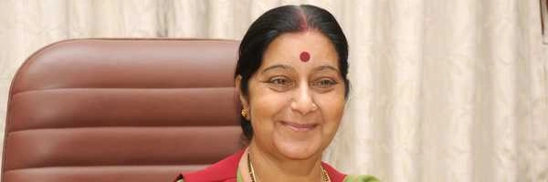 सुषमा ने की तमिल नेताओं से मुलाकात - Sushma Swaraj