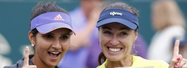 सानिया मिर्जा और मार्टिना हिंगिस की लगातार 31वीं जीत - Sania Mirza, Martina Hingis, Australian Open