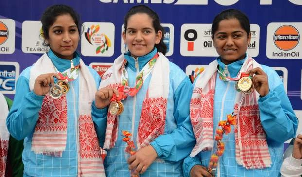 भारत का पदक बटोरो अभियान आठवें दिन भी जारी - South Asian Games India gold medal