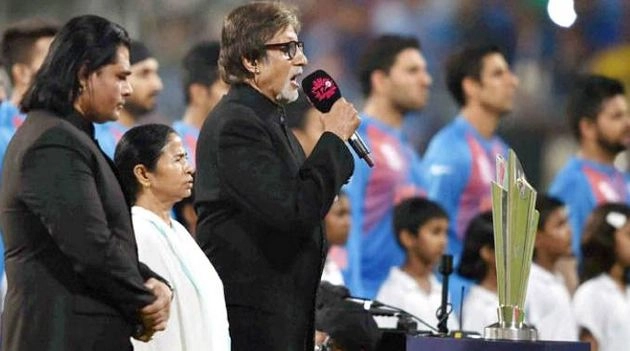 अमिताभ बच्चन ने राष्ट्रगान के लिए नहीं लिए 4 करोड़ रुपए - Amitabh Bachchan, 4 million,  T20 World Cup, Kolkata,