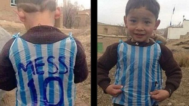 लियोनल मेस्सी के अफगानी बाल प्रशंसक को मिली क्रूर सजा... - Lionel Messi, Afghan Child fan, Afghanistan, family