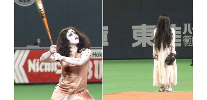 जब बेसबॉल मैदान के बीच आए 'भूत' - ghoost in Baseball ground