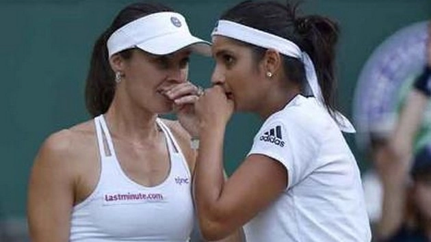 हिंगिस ने रैंकिंग में सानिया को पीछे छोड़ा - Martina Hingis Sania Mirza Italian Open
