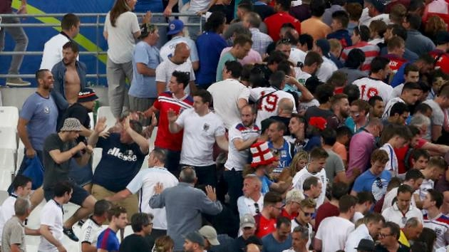 यूरो फाइनल के बाद उत्पात करने वाले 40 गिरफ्तार
