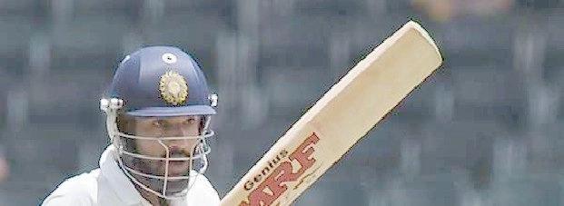 कोहली का शतक, भारत की ठोस शुरुआत - India West Indies Test series, first test, Antigua Test