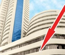 बिकवाली से फिसले शेयर बाजार - BSE, Sensex, Nifty