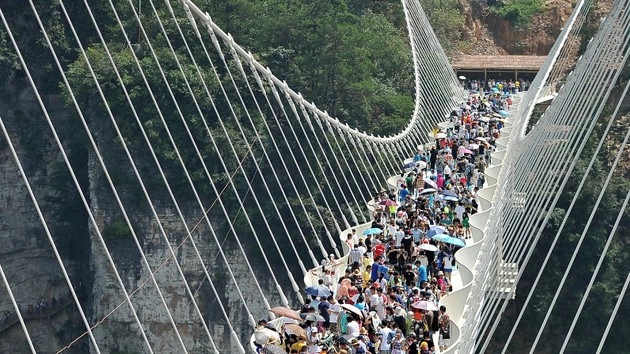 दुनिया का सबसे लंबा शीशे का पुल, जानिए क्या है इसमें खास... - longest glass bridge
