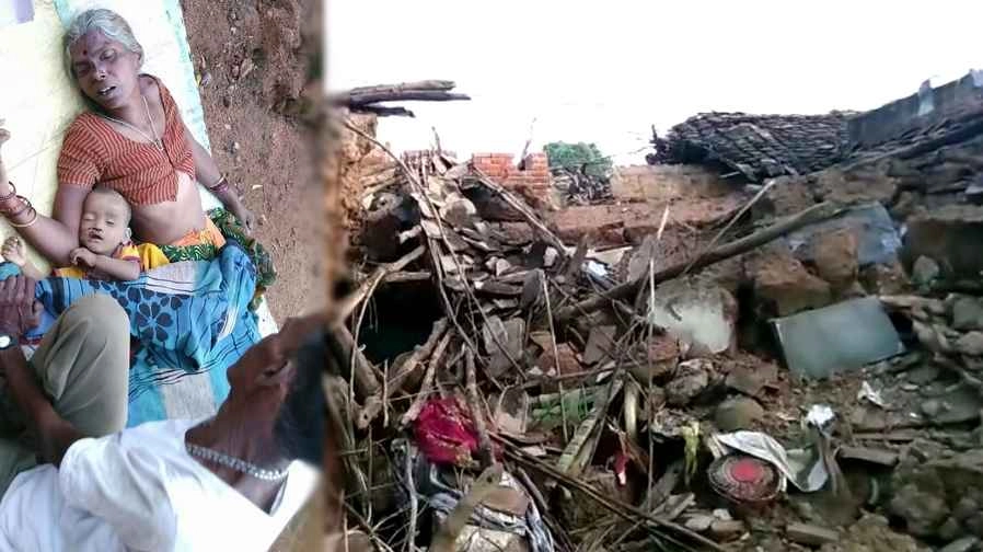 छतरपुर में मकान ढहा, 2 की मौत - Building collepsed in Chhatarpur