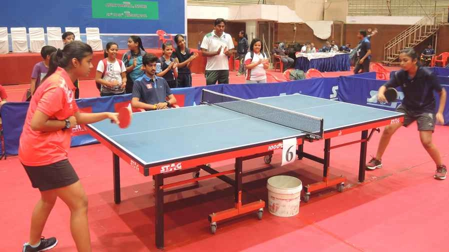 एनडीपीएस, डीपीएस, मिलेनियम, शिशुकुंज अंतिम चार में - Other Sports News, Indore, State School table tennis