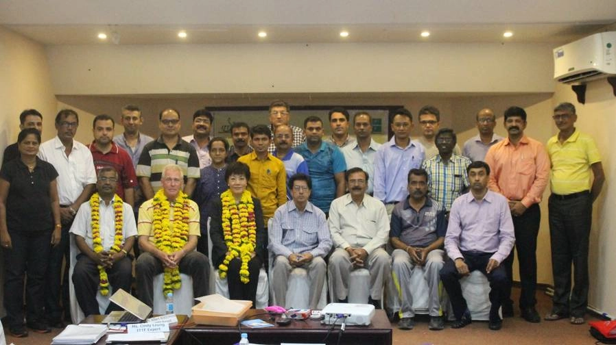 अंतरराष्ट्रीय ब्ल्यू बेज टेबल टेनस निर्णायक परीक्षा इंदौर में