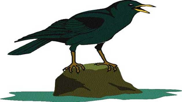 बाल गीत : कौआ चाचा - Crow Poems