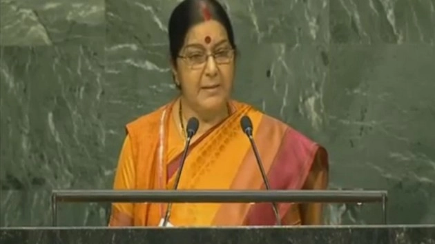 सुषमा स्वराज के भाषण से खुश हुए केजरीवाल, बोले... - Arvind Kejriwal on Sushma Swaraj speech in United Nation