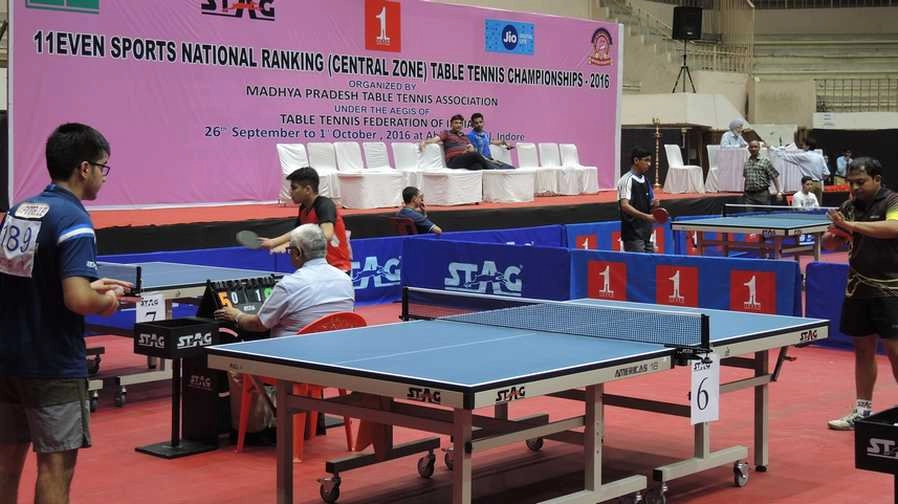 सेंट्रल इंडिया टेबल टेनिस स्पर्धा आरंभ