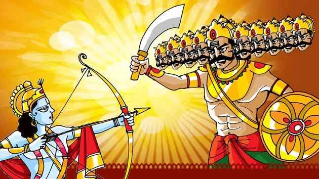 दशहरा : शस्त्र पूजन व रावण दहन के शुभ मुहूर्त - vijaya dashami