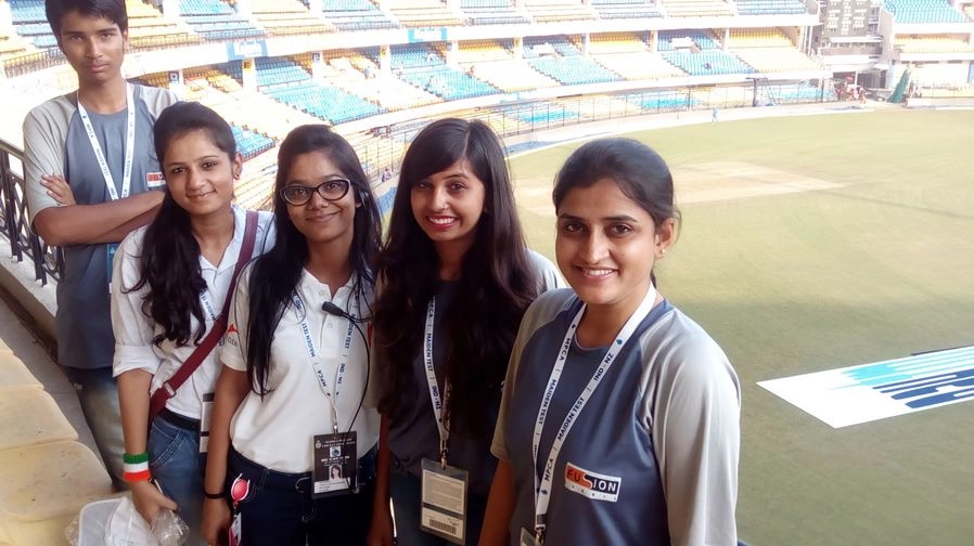 इंदौर टेस्ट मैच में फ्यूजन और प्रिया इवेंट का भी योगदान - Indore test