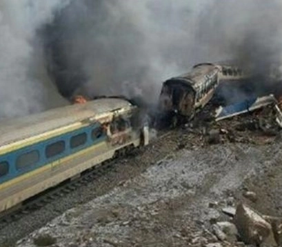 ईरान में दो ट्रेनों की टक्कर में 31 मरे, 20 घायल - train collision, governor, acciden