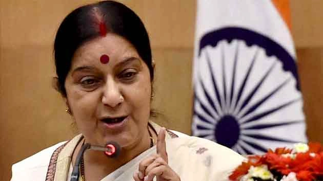 किडनी प्रत्यारोपण के बाद पहली बार संसद पहुंची सुषमा स्वराज - sushma swaraj in parliament today