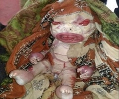 बिहारमध्ये एलियनचा जन्म, बघून घाबरली आई