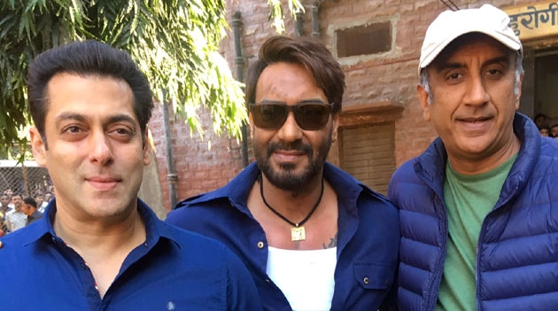 नाराज अजय देवगन को मनाने पहुंचे सलमान खान! - Salman Khan, Ajay Devgn, Milan Lathuria, Baadshaho